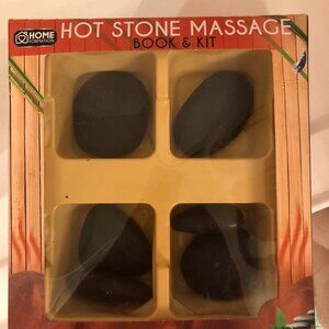 Stone massage with a book kit